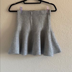 Grey Circle skirt -nwot